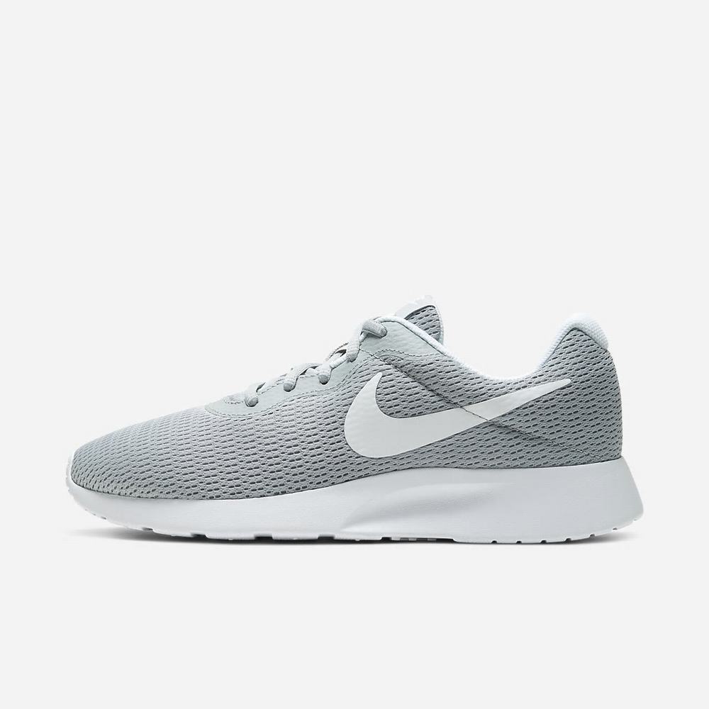 Sneakers Nike Tanjun Wide (2E) Grise 7912-605 Wolf Grey/White Femme | VJD-45585073